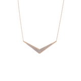 0.272 TCW Round Lab Grown Diamond Multiple Stone Necklace