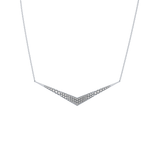 0.272 TCW Round Lab Grown Diamond Multiple Stone Necklace