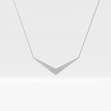 0.272 TCW Round Lab Grown Diamond Multiple Stone Necklace