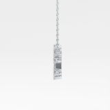 0.2 TCW Round Lab Grown Diamond Aquarius Zodiac Constellation Necklace