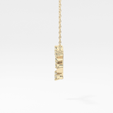 0.116 TCW Round Lab Grown Diamond Cancer Zodiac Constellation Necklace