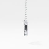 0.13 TCW Round Lab Grown Diamond Capricorn Zodiac Constellation Necklace
