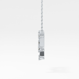 0.18 TCW Round Lab Grown Diamond Gemini Zodiac Constellation Necklace