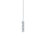 0.18 TCW Round Lab Grown Diamond Gemini Zodiac Constellation Necklace