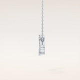 0.15 TCW Round Cut Moissanite Leo Zodiac Constellation Necklace