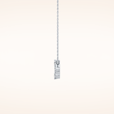0.15 TCW Round Cut Moissanite Leo Zodiac Constellation Necklace