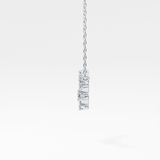 0.078 TCW Round Lab Grown Diamond Libra Zodiac Constellation Necklace