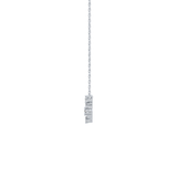 0.078 TCW Round Lab Grown Diamond Libra Zodiac Constellation Necklace