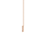 0.103 TCW Round Lab Grown Diamond Pisces Zodiac Constellation Necklace