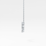 0.085 TCW Round Lab Grown Diamond Scorpio Zodiac Constellation Necklace