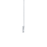 0.085 TCW Round Lab Grown Diamond Scorpio Zodiac Constellation Necklace