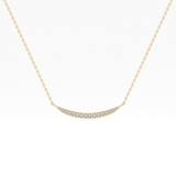 0.091 TCW Round Lab Grown Diamond Multi Stone Necklace
