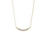 0.091 TCW Round Lab Grown Diamond Multi Stone Necklace