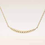 0.091 TCW Round Cut Moissanite Multiple Stone Necklace