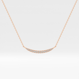 0.091 TCW Round Lab Grown Diamond Multi Stone Necklace