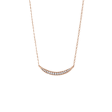 0.091 TCW Round Lab Grown Diamond Multi Stone Necklace
