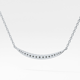 0.091 TCW Round Lab Grown Diamond Multi Stone Necklace