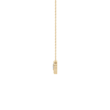 0.07 TCW Round Lab Grown Diamond Twig Necklace