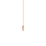 0.07 TCW Round Lab Grown Diamond Twig Necklace