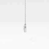 0.07 TCW Round Lab Grown Diamond Twig Necklace