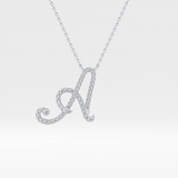 1.5 TCW Emerald Lab Grown Diamond Bezel Necklace