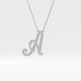 1.5 TCW Emerald Lab Grown Diamond Bezel Necklace