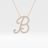 1.5 TCW Emerald Lab Grown Diamond Bezel Necklace