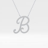 1.5 TCW Emerald Lab Grown Diamond Bezel Necklace