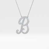 1.5 TCW Emerald Lab Grown Diamond Bezel Necklace