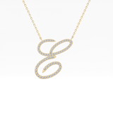 1.5 TCW Emerald Lab Grown Diamond Bezel Necklace