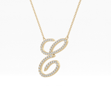 1.5 TCW Emerald Lab Grown Diamond Bezel Necklace