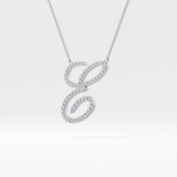 1.5 TCW Emerald Lab Grown Diamond Bezel Necklace