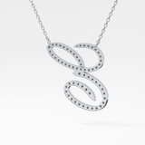 1.5 TCW Emerald Lab Grown Diamond Bezel Necklace