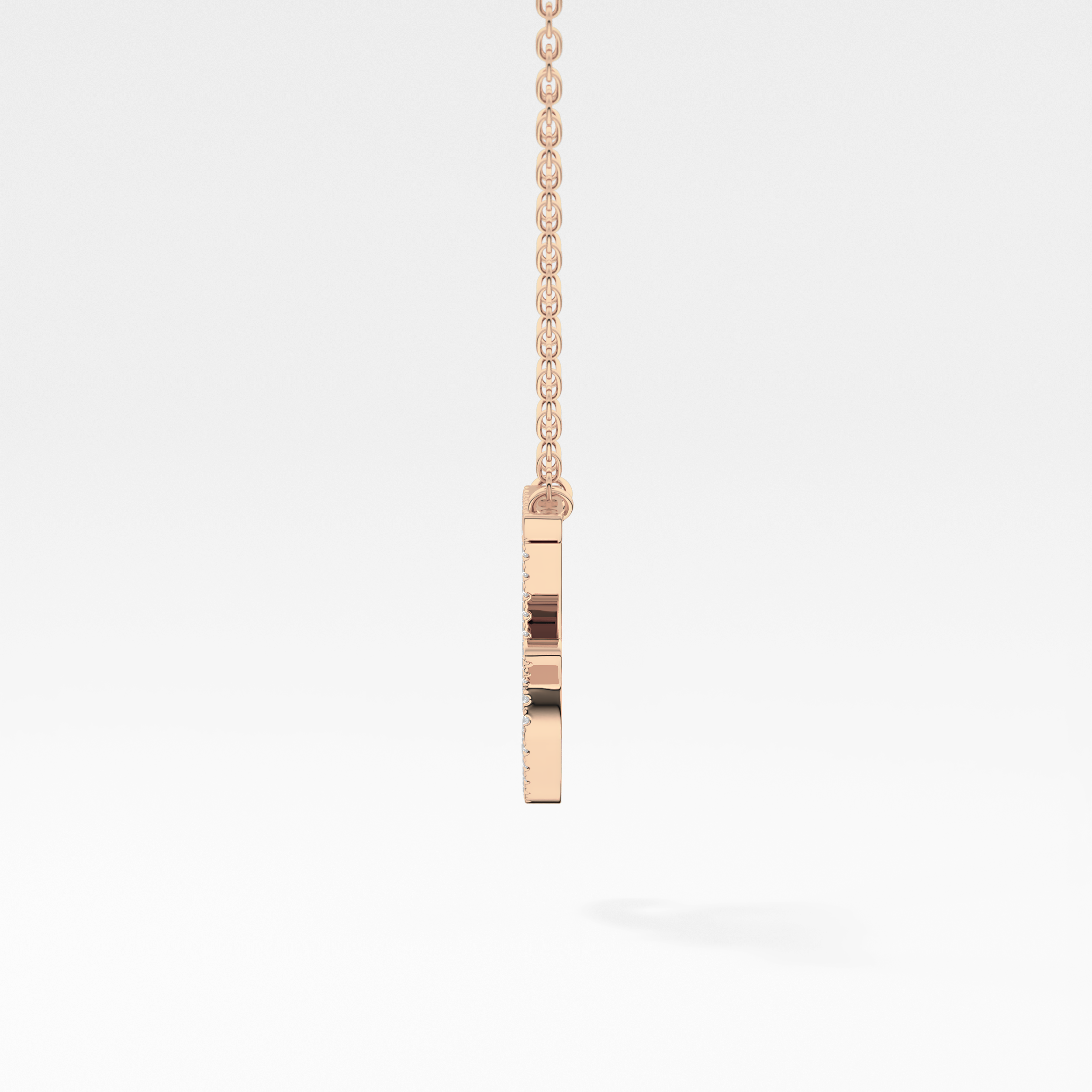 1.5 TCW Emerald Lab Grown Diamond Bezel Necklace