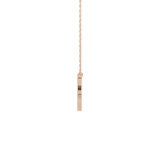 1.5 TCW Emerald Lab Grown Diamond Bezel Necklace