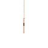 1.5 TCW Emerald Lab Grown Diamond Bezel Necklace