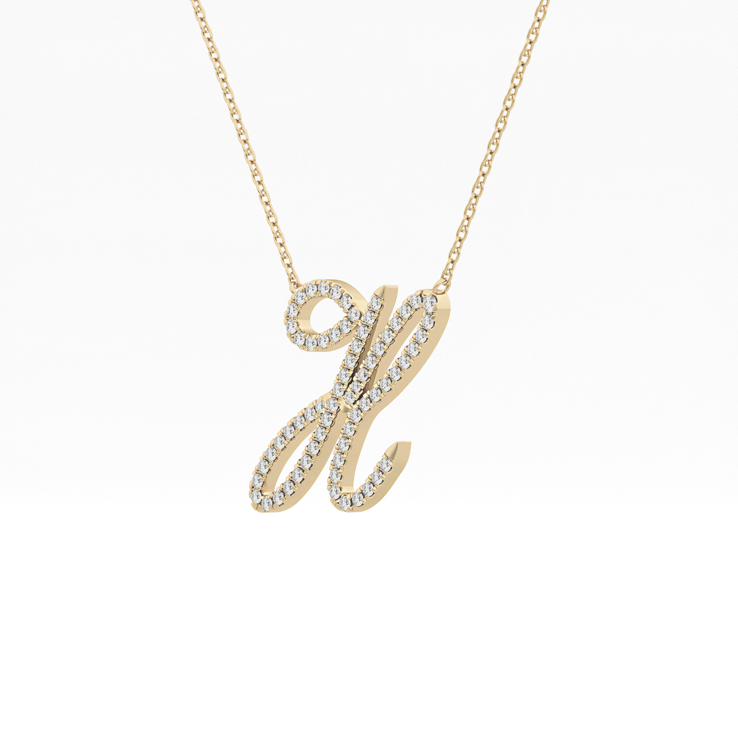 1.5 TCW Emerald Lab Grown Diamond Bezel Necklace
