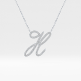 1.5 TCW Emerald Lab Grown Diamond Bezel Necklace