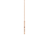 1.5 TCW Emerald Lab Grown Diamond Bezel Necklace