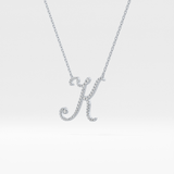 1.5 TCW Emerald Lab Grown Diamond Bezel Necklace