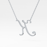 1.5 TCW Emerald Lab Grown Diamond Bezel Necklace
