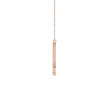 1.5 TCW Emerald Lab Grown Diamond Bezel Necklace