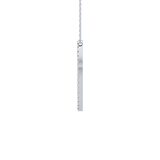 0.473 TCW Round Lab Grown Diamond O Initial Necklace