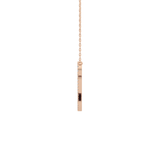 0.187 TCW Round Lab Grown Diamond Q Initial Necklace