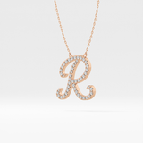 1.5 TCW Emerald Lab Grown Diamond Bezel Necklace