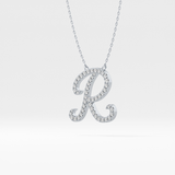 1.5 TCW Emerald Lab Grown Diamond Bezel Necklace
