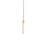1.5 TCW Emerald Lab Grown Diamond Bezel Necklace