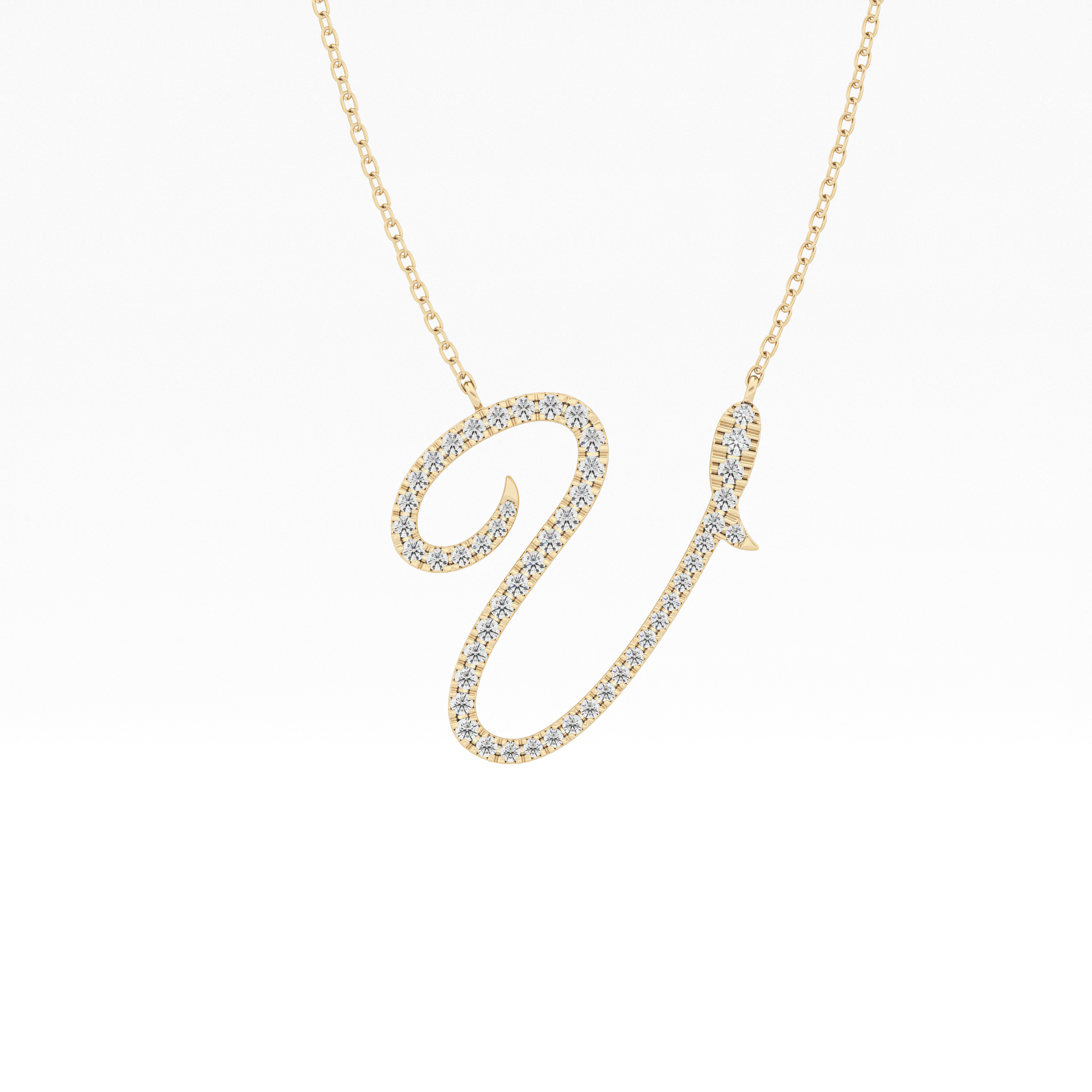 1.5 TCW Emerald Lab Grown Diamond Bezel Necklace