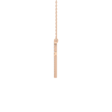 1.5 TCW Emerald Lab Grown Diamond Bezel Necklace