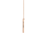 1.5 TCW Emerald Lab Grown Diamond Bezel Necklace